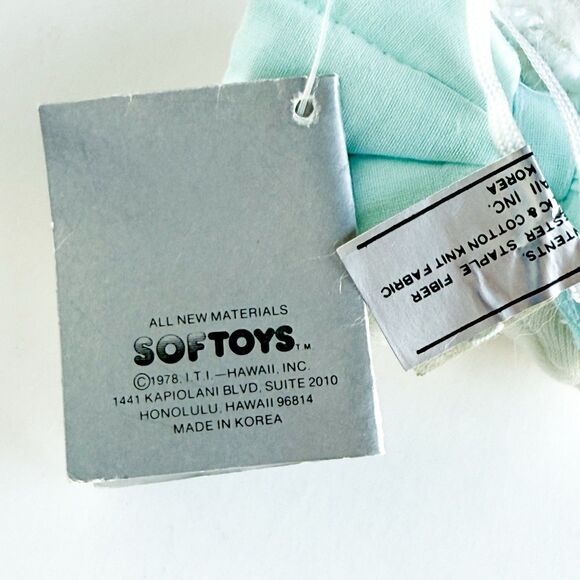 NWT Vintage 70s Softoys Lil Tooth Angel Fairy Pillow Stuffed Plush Toy 1978 - Picture 7 of 9